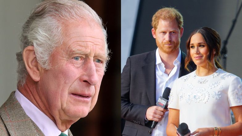 Król Karol III przekazał księciu Harry'emu i Meghan Markle ZNAK POKOJU?! Wyróżnił ich w wyjątkowy sposób