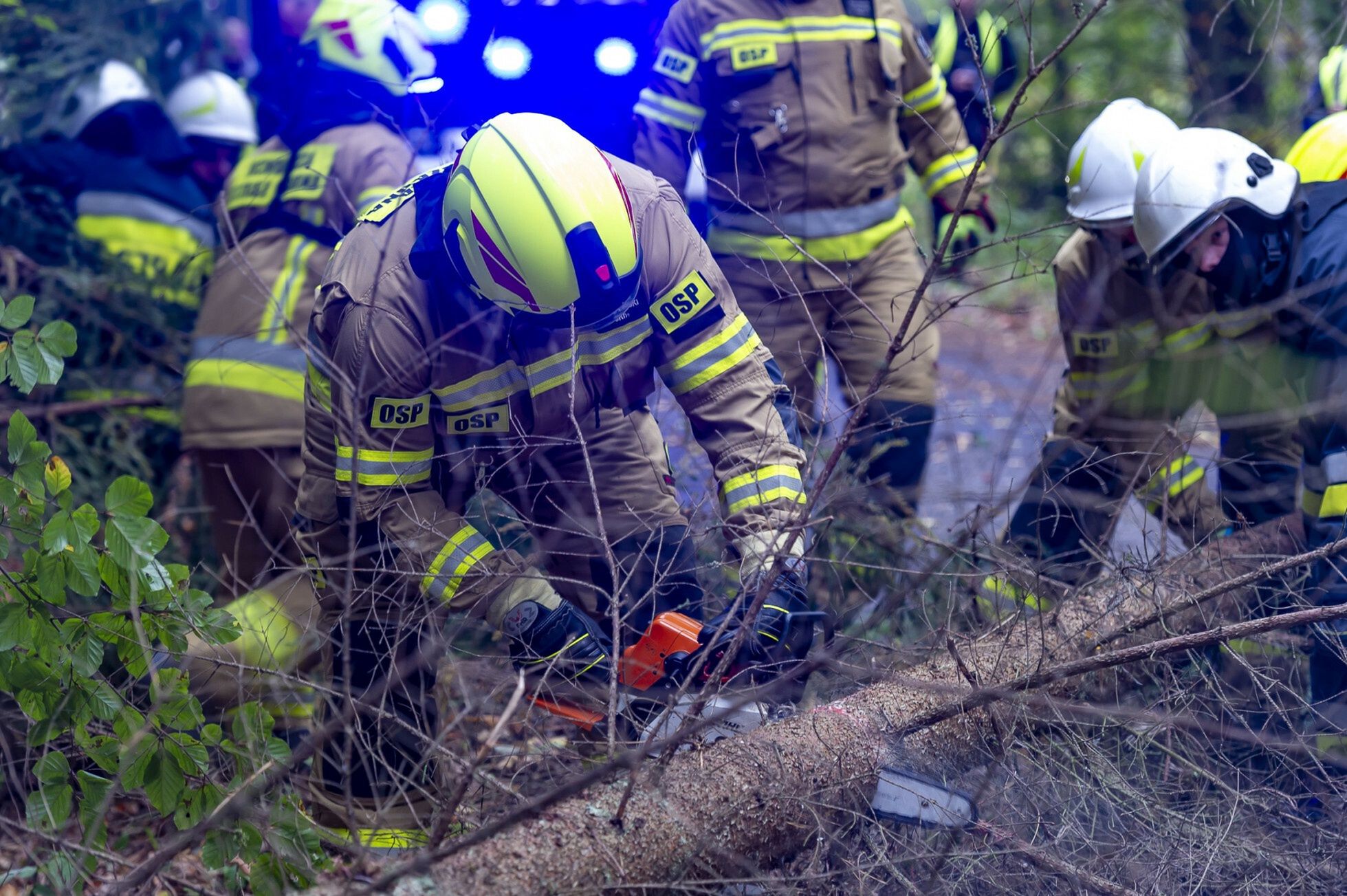 Wichury nad Polską. Tysiące interwencji strażaków
