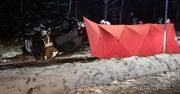 Mazowieckie. Śmiertelny wypadek pod Warszawą. Auto dachowało