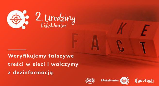 Drugie urodziny FakeHunter i blisko 2 tysiące zweryfikowanych fake newsów