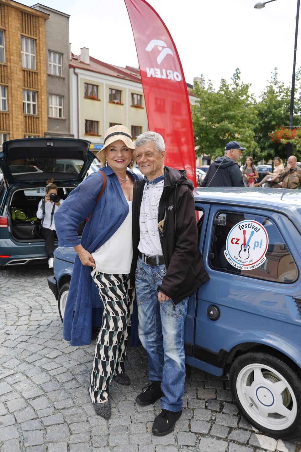 Małgorzata Ostrowska-Królikowska i Henryk Gołębiewski