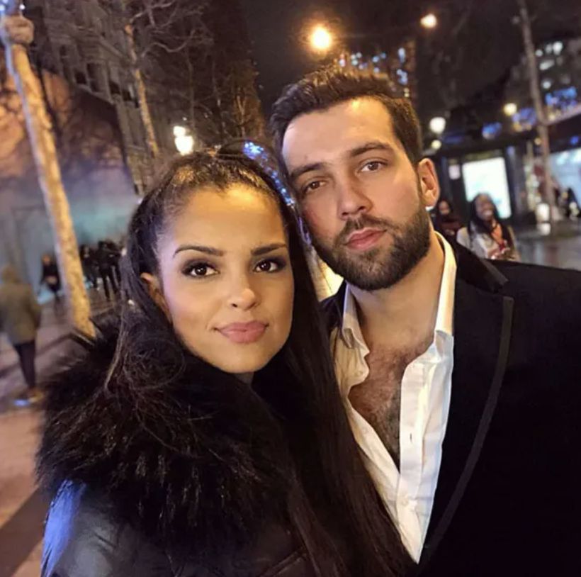 Klaudia El Dursi z partnerem