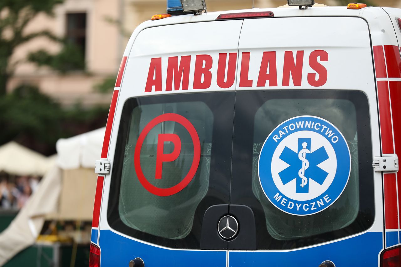 Wypadek w Krakowie. Nie żyje starszy mężczyzna