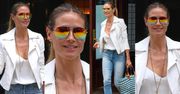 #TRENDY: Heidi Klum w białej ramonesce