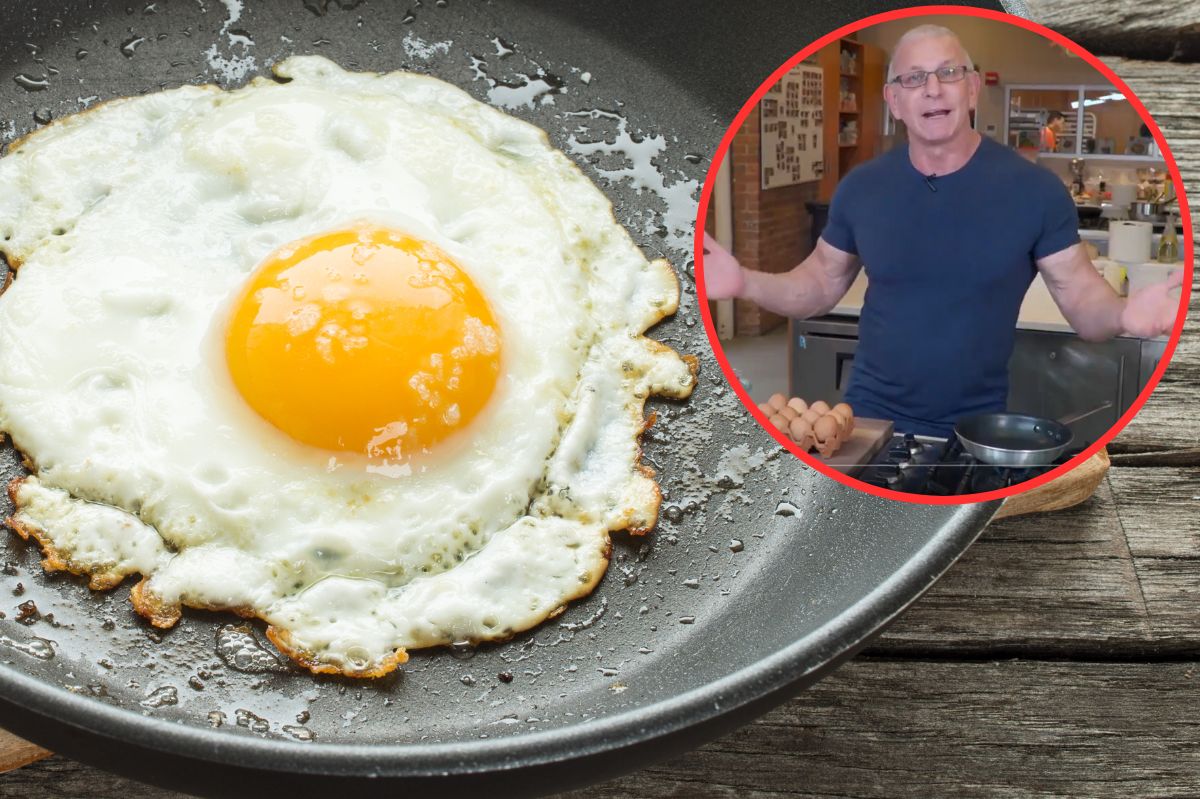 Robert Irvine reveals the secret to perfecting your fried eggs