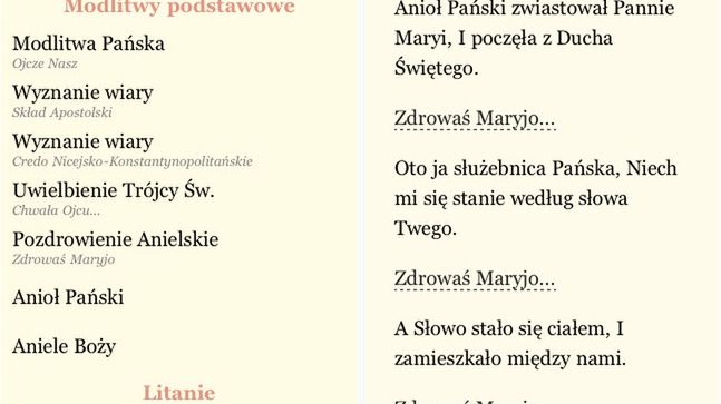 Pomódl się z iPhonem w każdej chwili 1