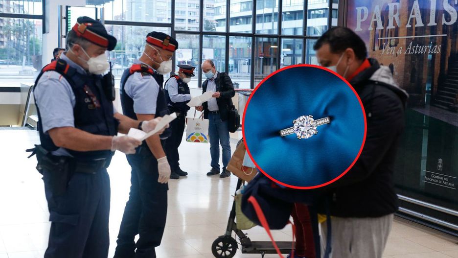 Rabunek na lotnisku/zdjęcie ilustracyjne