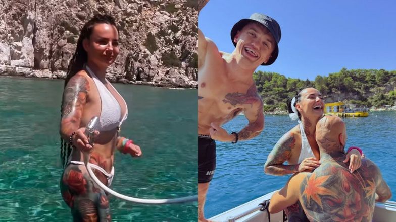 Kamila Wybrańczyk i Artur Szpilka szaleją na wakacjach