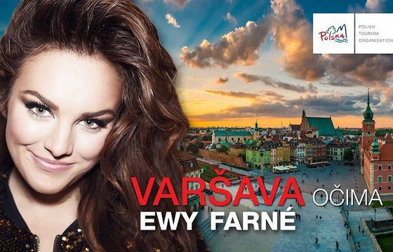 Ewa Farna promuje w Czechach podróże do polskich miast