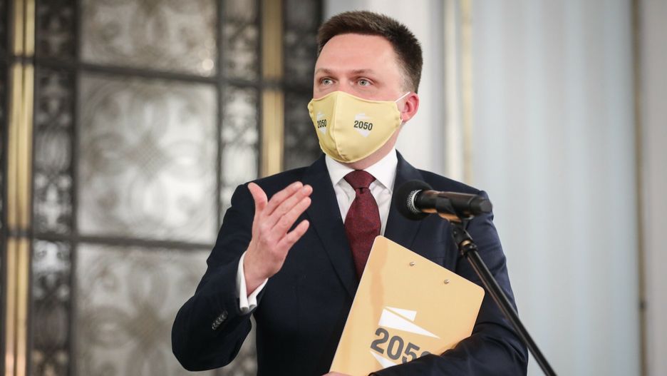 Szymon Hołownia, lider ruchu Polska 2050