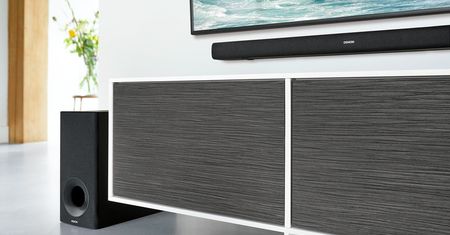 Denon DHT-S316 to smukły soundbar z bezprzewodowym subwooferem w zestawie