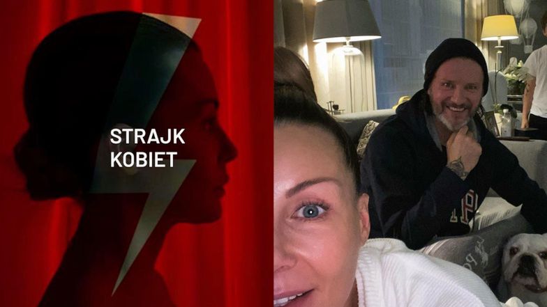 Małgorzata Rozenek wspiera protestujące kobiety