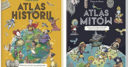 "Atlas historii" i "Atlas mitów" - recenzja książek wyd. Nasza Księgarnia