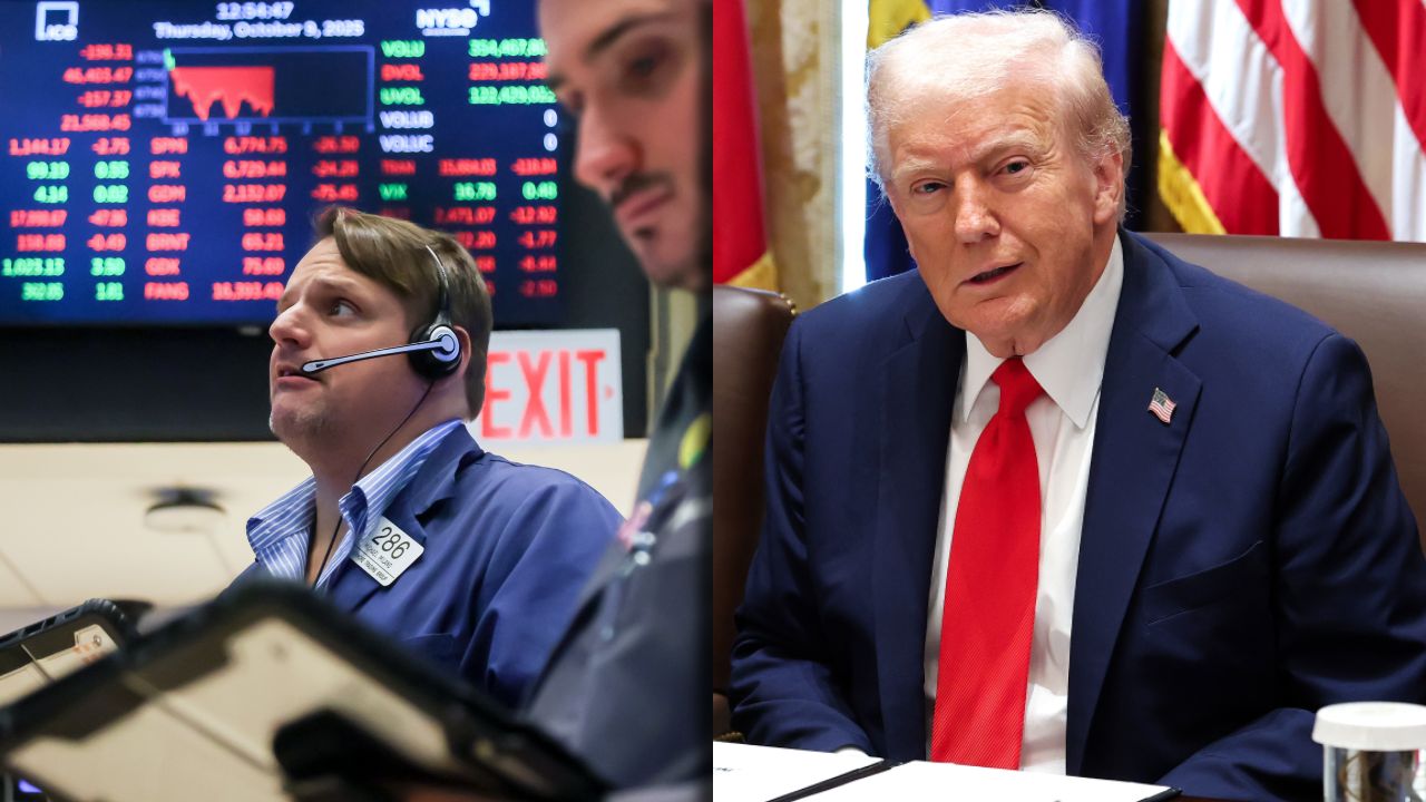 Jeden wpis i panika na giełdzie w USA. Trump "wymazał" z rynku biliony dolarów