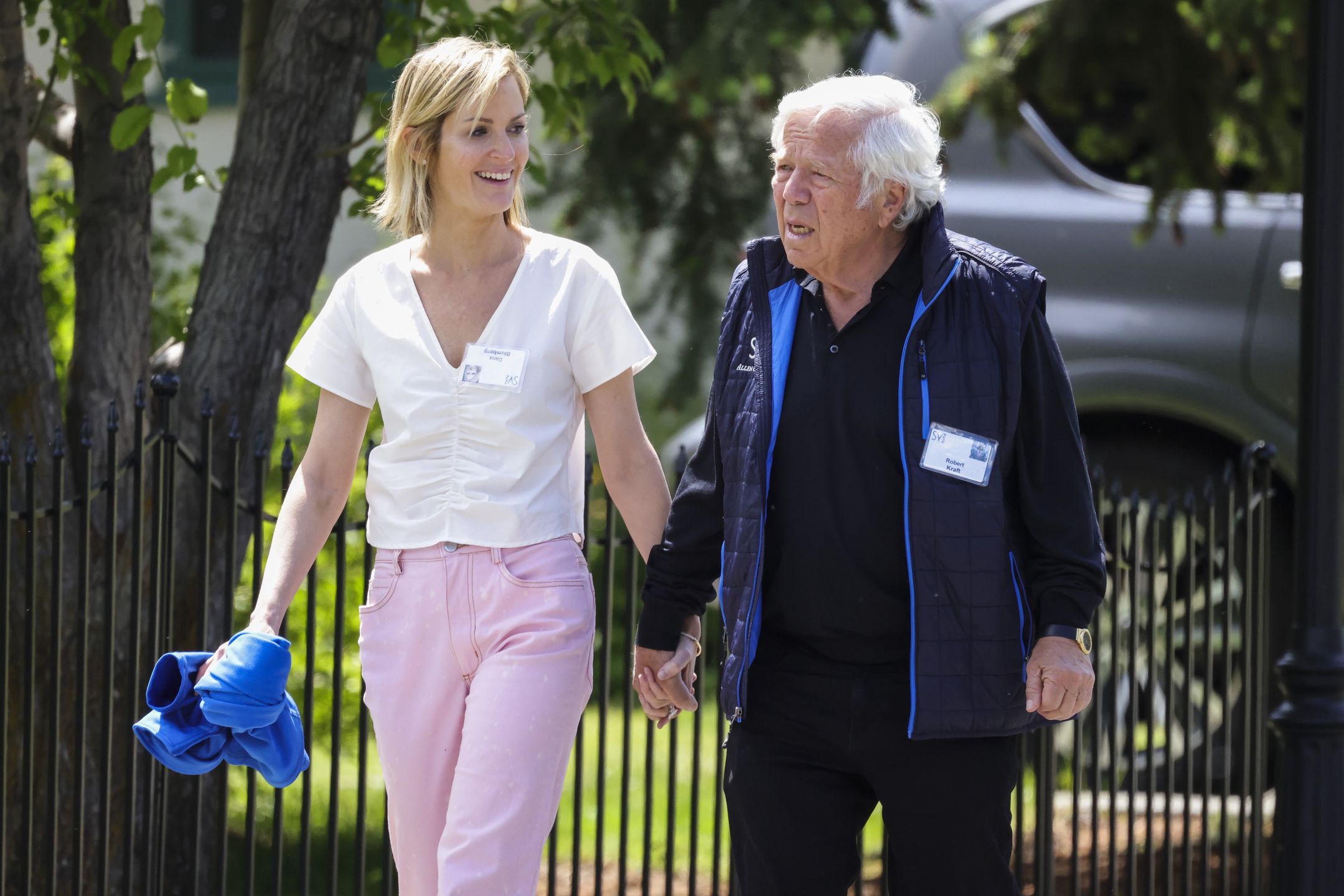 Miliarder Robert Kraft poślubił młodszą o 34 lata ukochaną