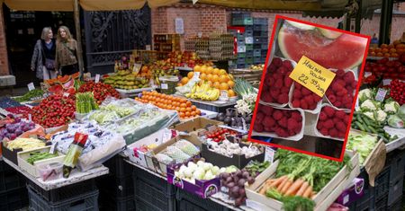 Poszedł po maliny na bazarek. Cena zwaliła go z nóg