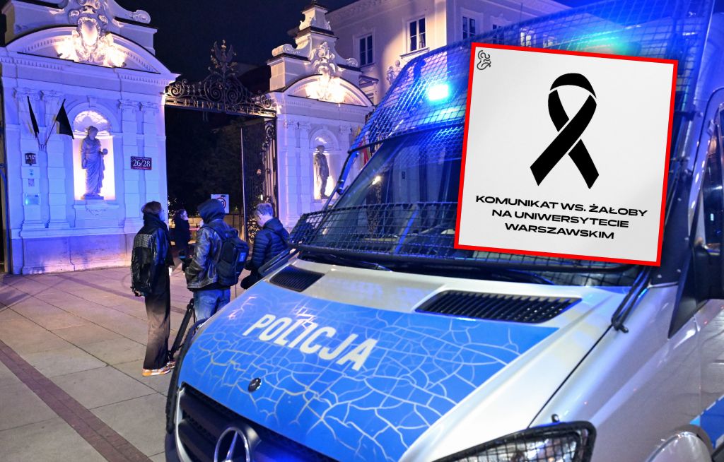 Zabójstwo na Uniwersytecie Warszawskim. Wiadomo, co z juwenaliami