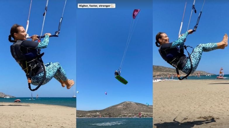 Kinga Rusin szaleje na desce