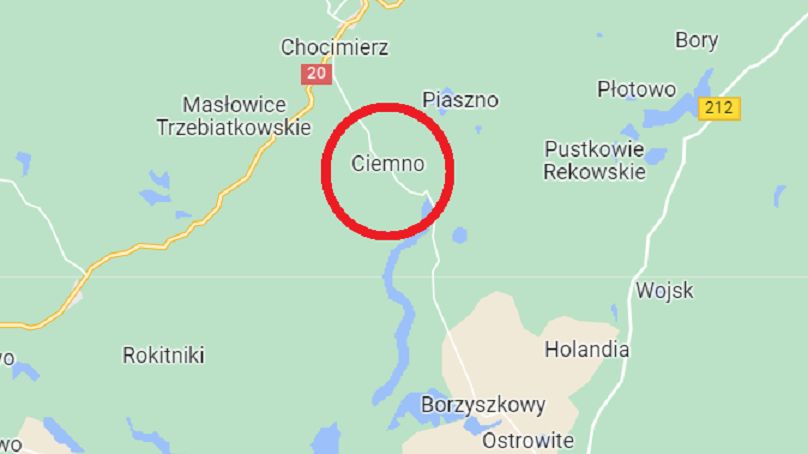 Ciemno na Pomorzu
