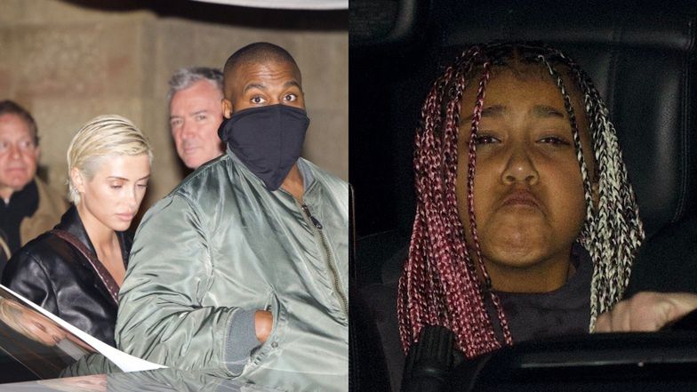 Kanye West na kolacji z nową żoną, Biancą Censori, i córką, North West