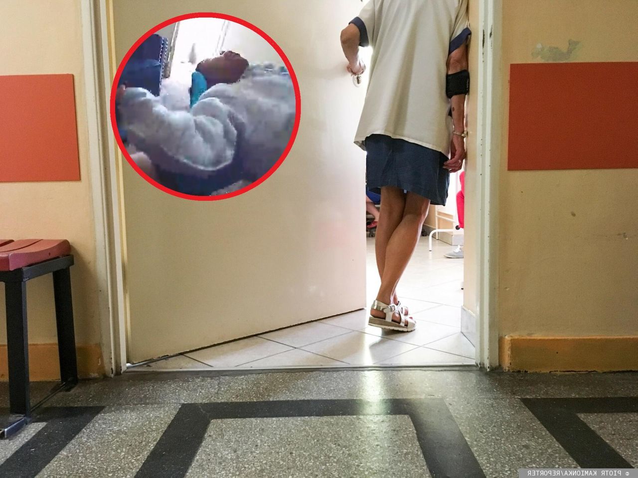 Policjanci dojechali przed karetką. Dziecko z RSV przestało oddychać