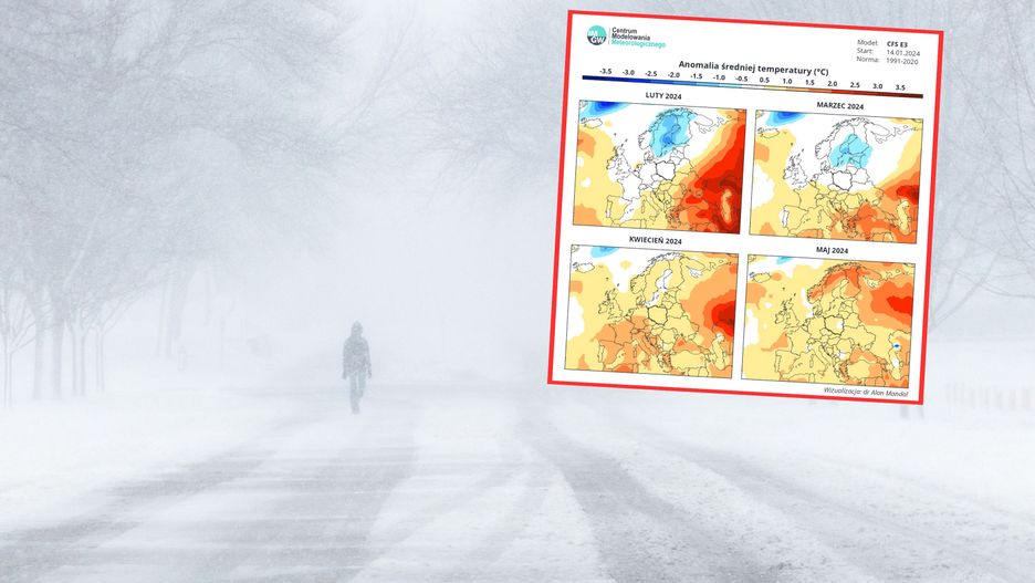 Pogoda długoterminowa. Prognoza na zimę i wiosnę. W tym roku będzie inaczej?