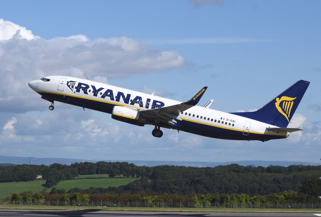 Samolot linii Ryanair