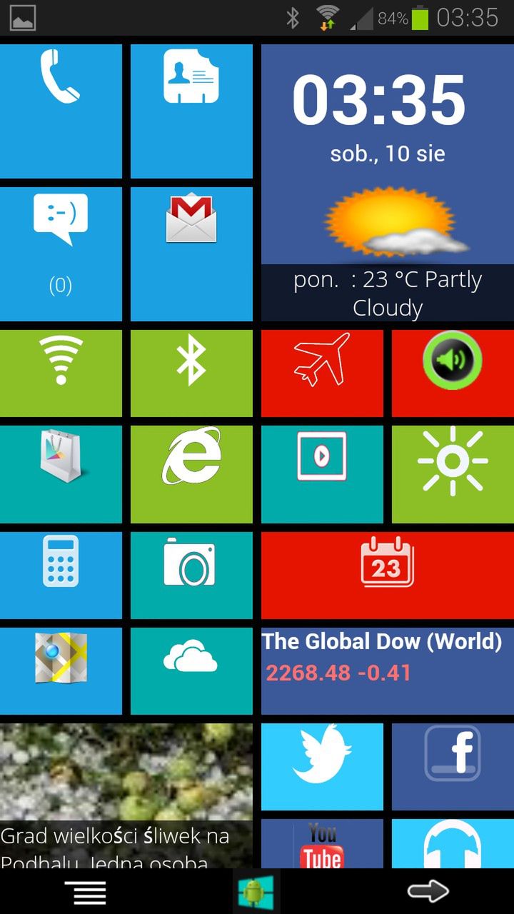 Weekendowy Zestaw Gier i Aplikacji: Windows 8 Launcher, bezdotykowa obsługa telefonu, wciągający Mini Dash 6