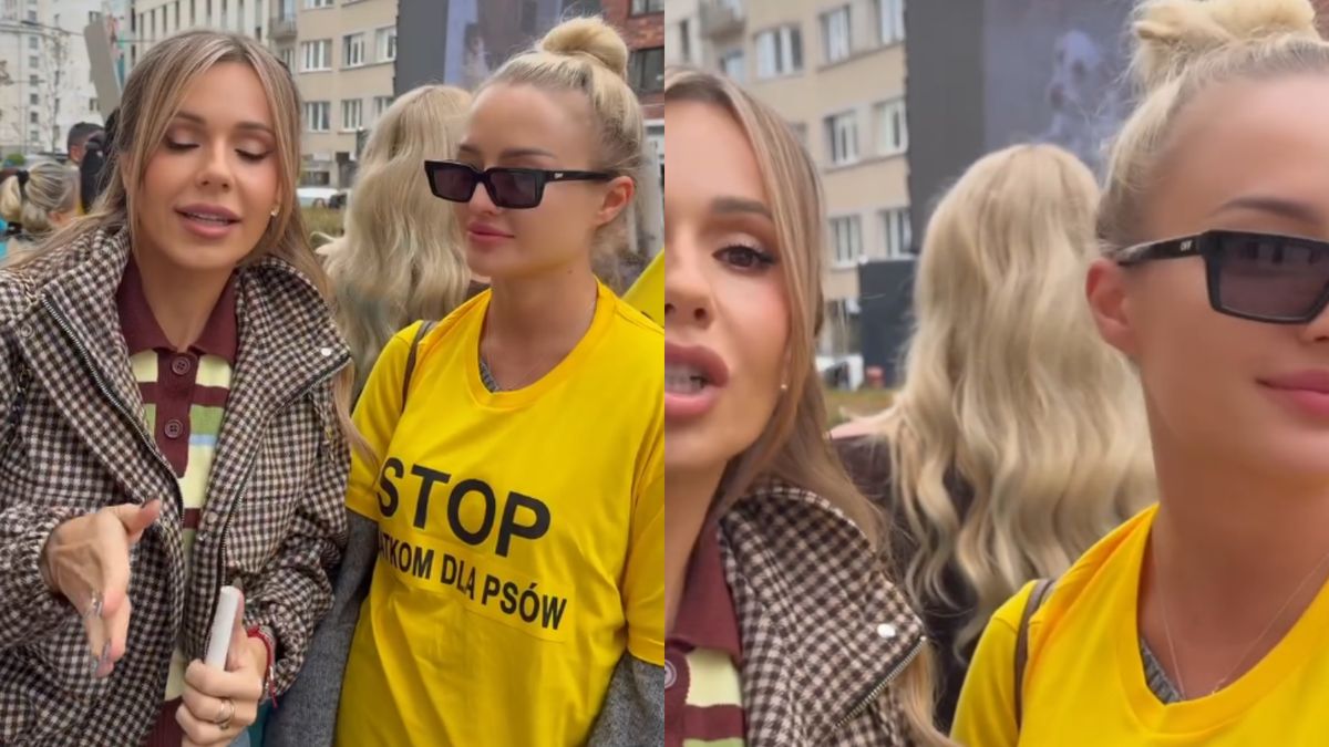 Doda i Natalia Bacławska razem na proteście