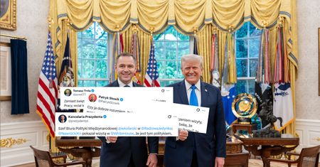 Nawrocki w Białym Domu. Lawina komentarzy po spotkaniu z Trumpem