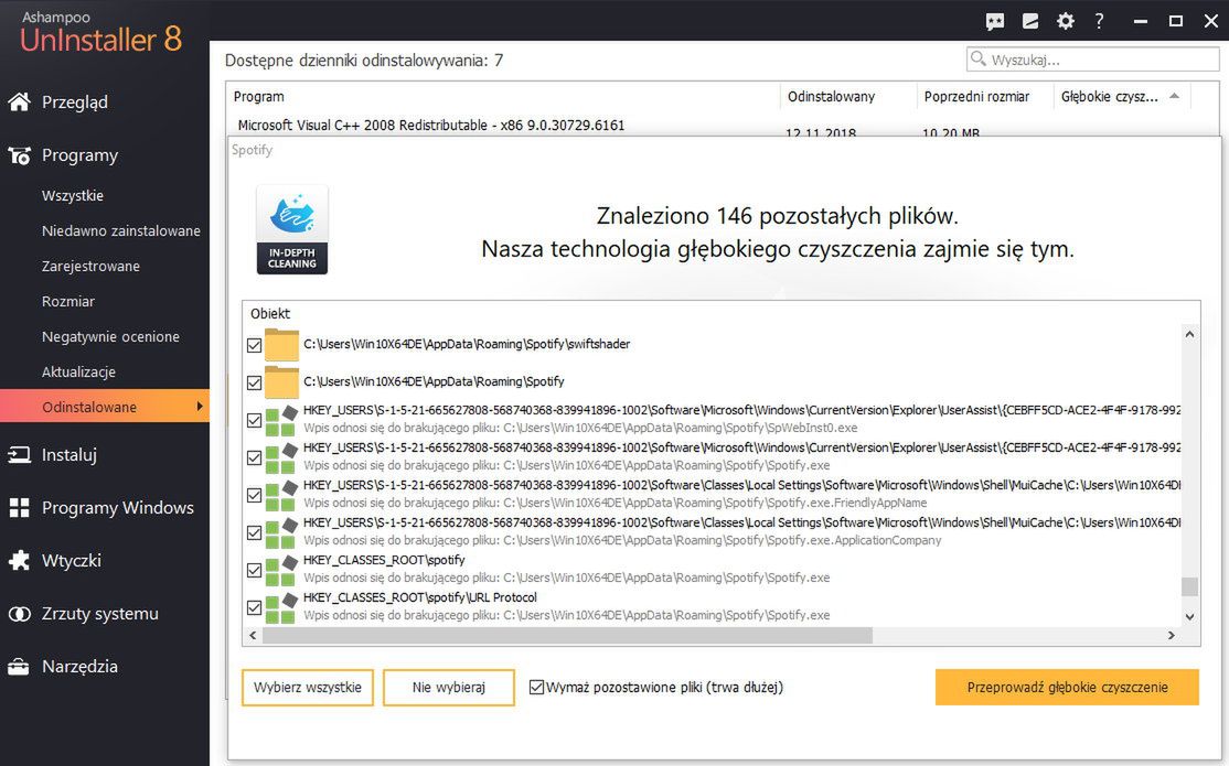 głębokie czyszczenie windowsa