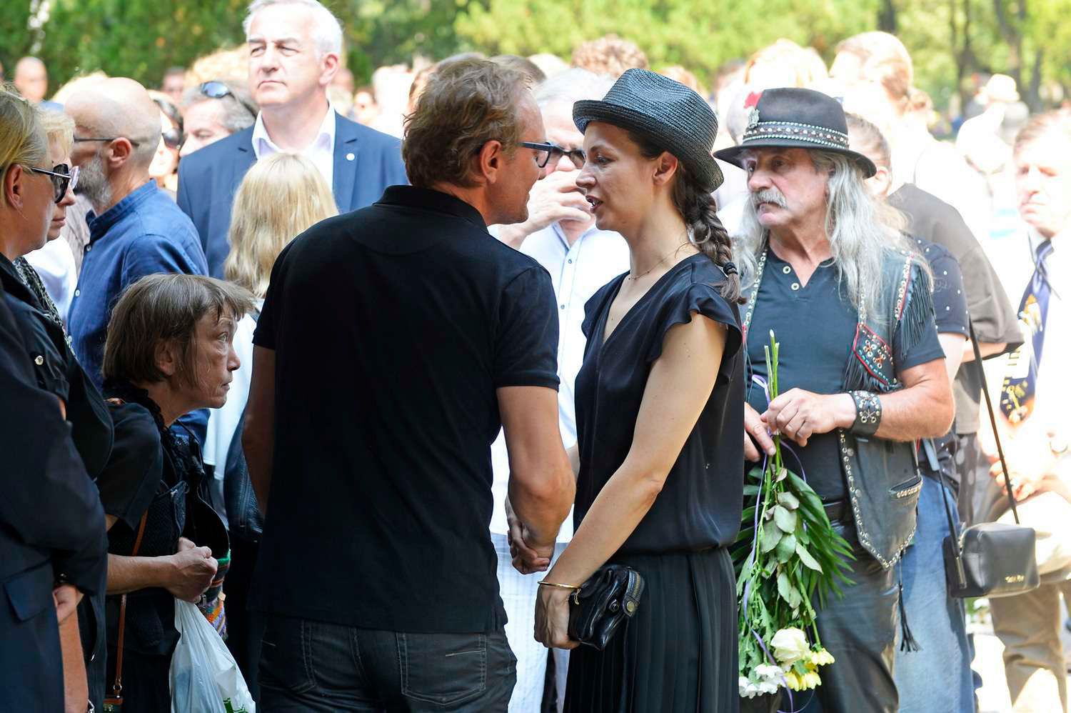 Anna Stańko - pogrzeb Tomasza Stańki