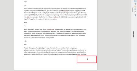 LibreOffice Writer: jak wstawić numer strony?