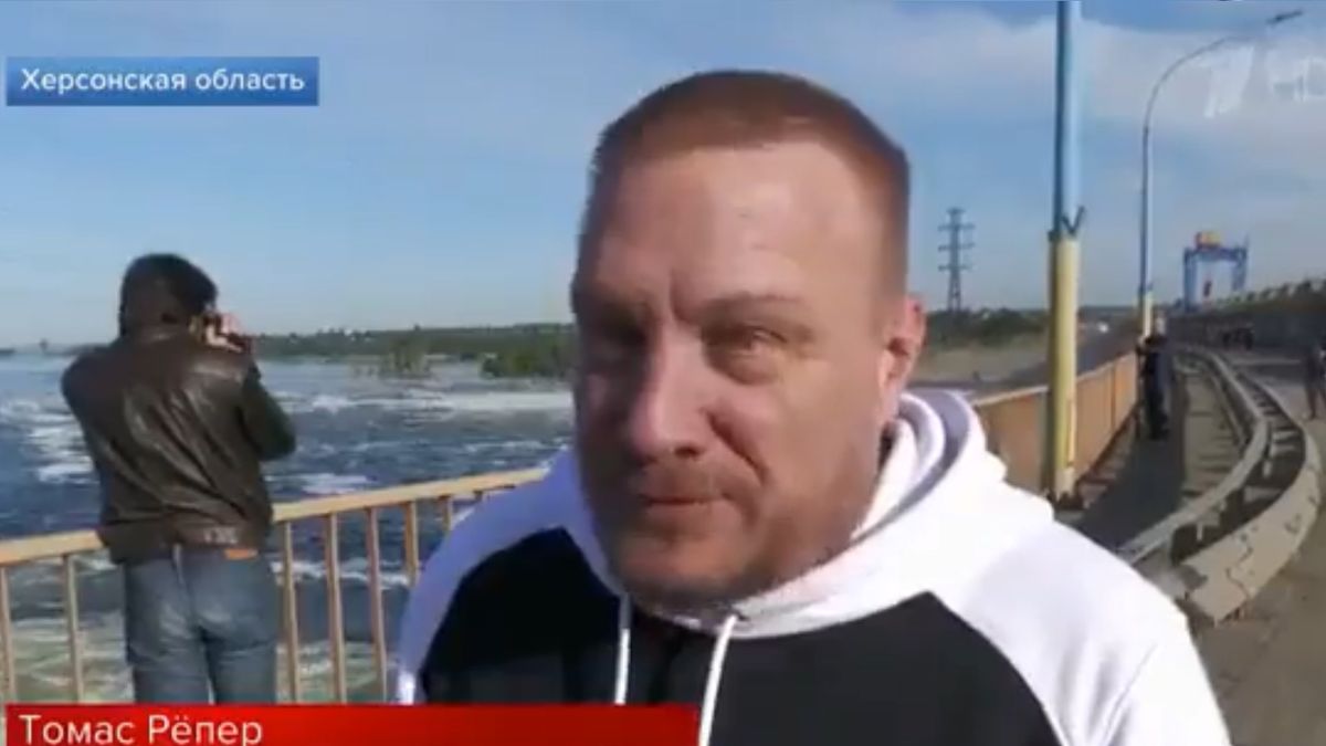 Przedstawicielem "światowych mediów" okazał się Niemiec, który mieszka w Rosji od 20 lat 