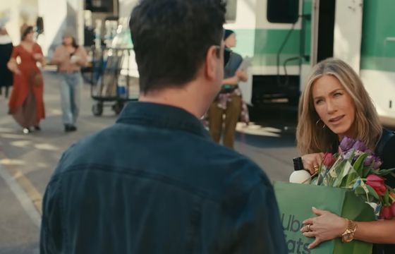 Jennifer Aniston i David Schwimmer spotkali się w reklamie Uber Eats nagranej z okazji Super Bowl