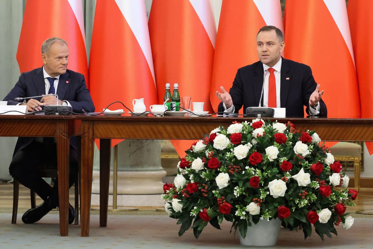 Nawrocki przerwał Tuskowi. "Nie po to was zaprosiłem"
