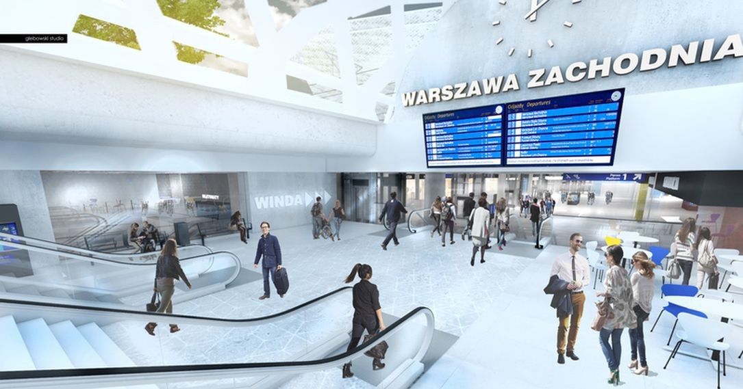 Tak zmieni się dworzec Warszawa Zachodnia [WIZUALIZACJE]
