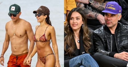 Bikiniara Jessica Alba swawoli na plaży z MŁODSZYM O 11 LAT ukochanym. Niedawno ROZWIODŁA SIĘ po 17 latach małżeństwa (FOTO)