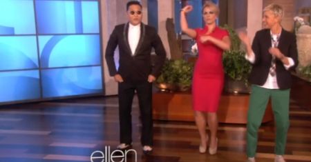 Psy uczy Britney tańczyć "Gangnam Style"!