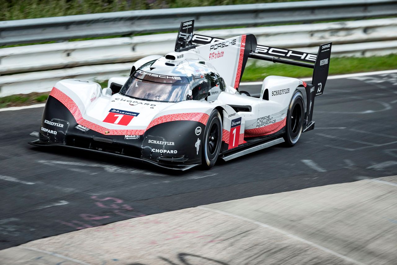 Porsche 919 Hybrid EVO - najszybszy samochód na torze Nürburgring