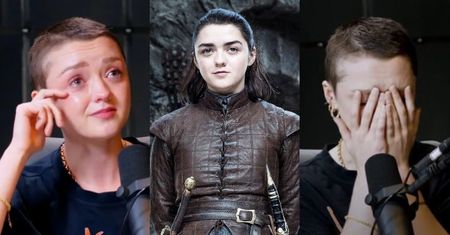 Zapłakana Maisie Williams z "Gry o Tron" ujawnia, że "znęcał się" nad nią jej własny ojciec: "Nie robił mi ŚNIADANIA"