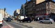 Kolizja na skrzyżowaniu ul. Głogowskiej i Berwińskiego: tramwaje jadą objazdami