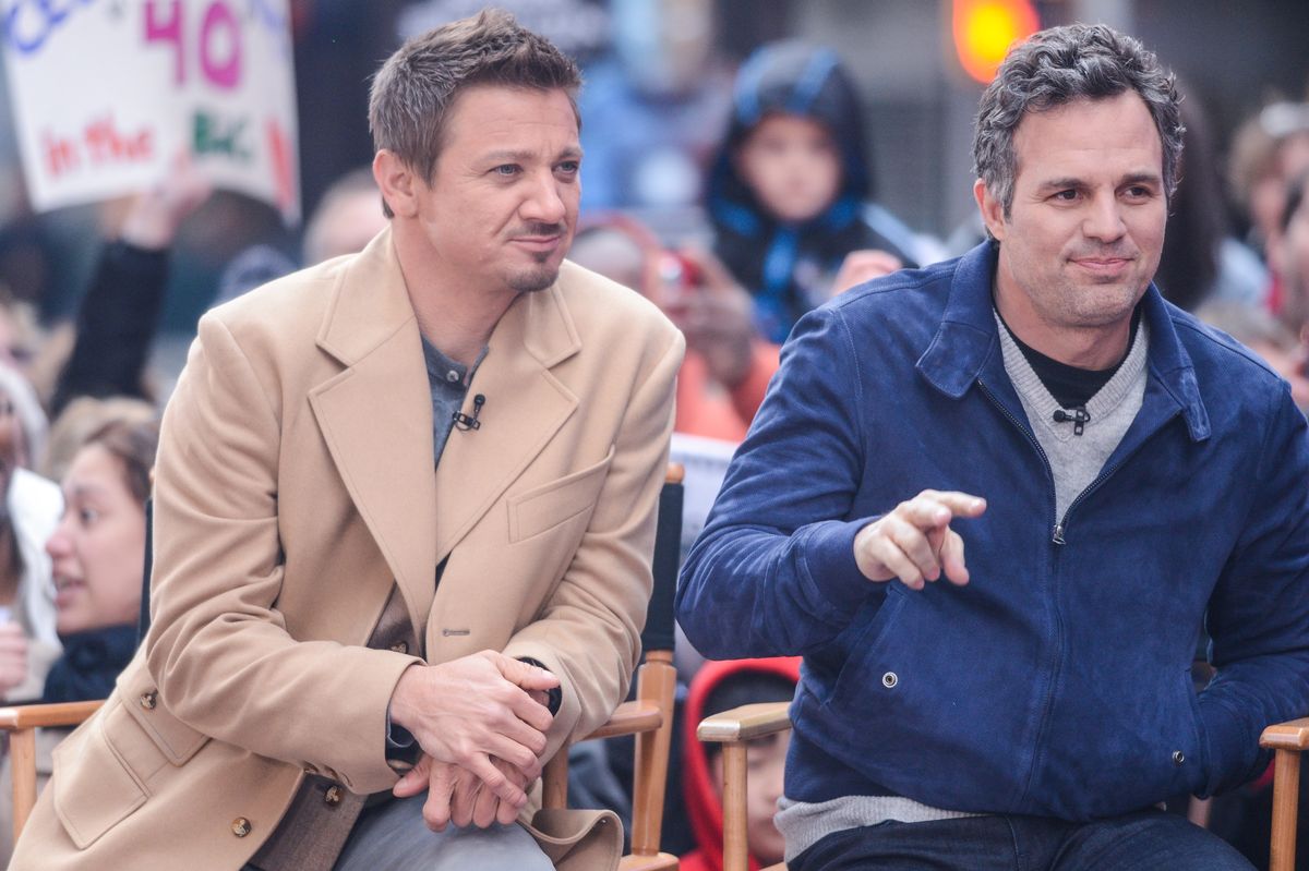 Jeremy Renner i Mark Ruffalo są gwiazdami Marvela