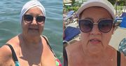 64-letnia Izabela Zeiske nadaje w bikini z egzotycznych wakacji