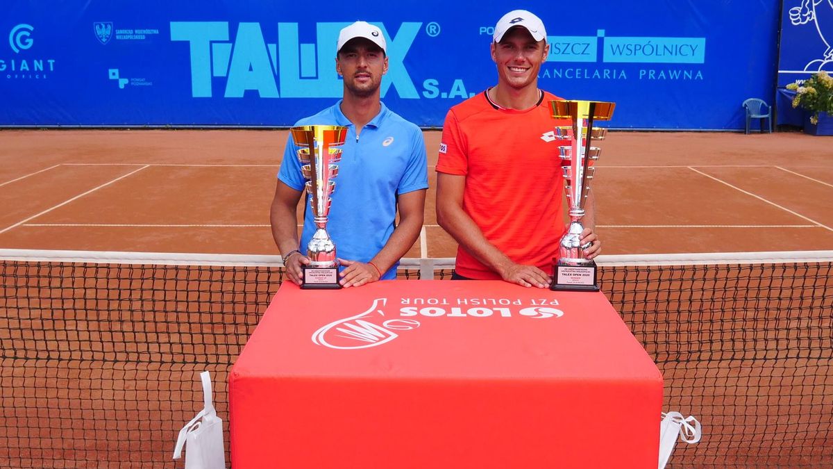 Dimitar Kuzmanow i Kacper Żuk, finalista i mistrz turnieju Talex Open 2020