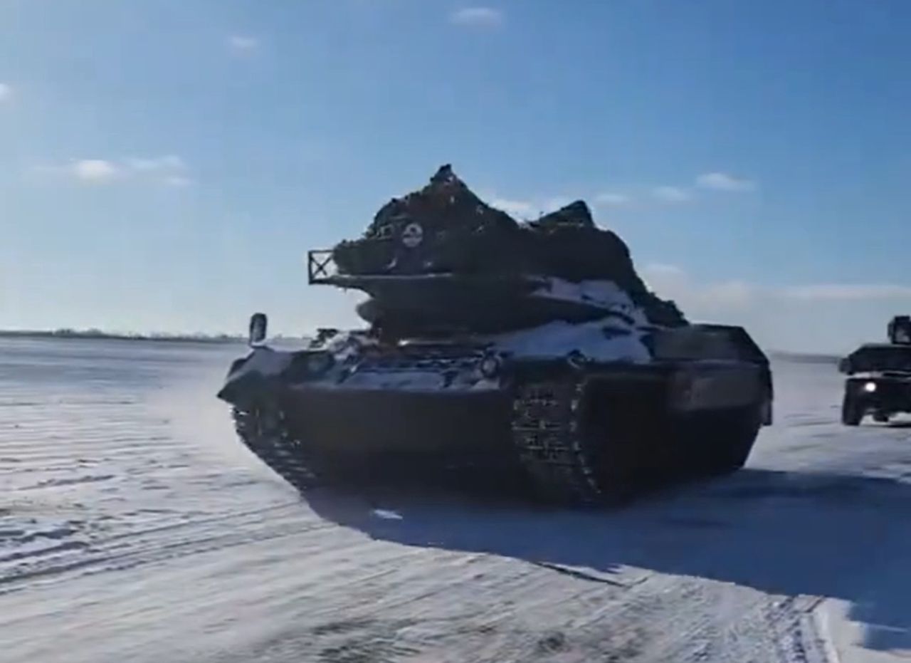 Belgijski Leopard 1A5BE w Ukrainie