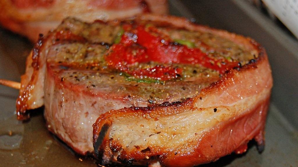 Opiekane steki z łaty wołowej (mięso i tłuszcz, III klasa mięsa)