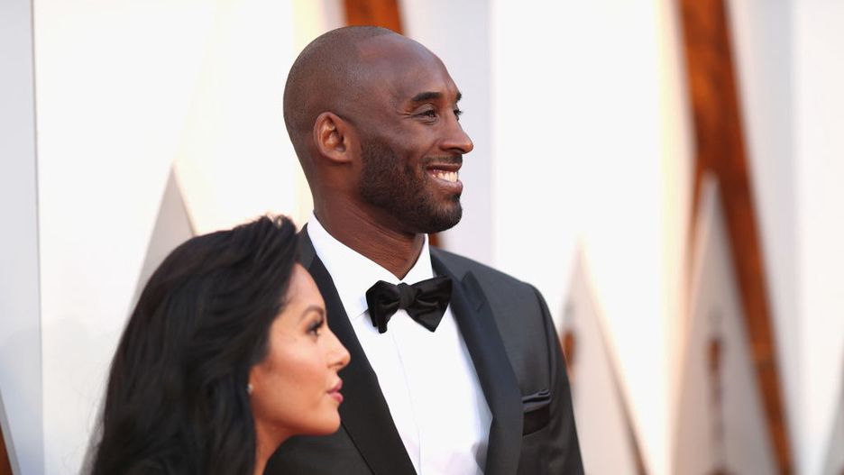 HOLLYWOOD, CA - MARCH 04: Vanessa Laine Bryant (L) and Kobe Bryant attend the 90th Annual Academy Awards at Hollywood & Highland Center on March 4, 2018 in Hollywood, California. (Photo by Christopher Polk/Getty Images)