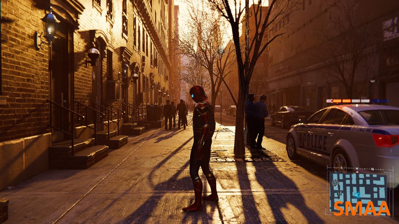 Spider-Man Remastered na PC - SMAA