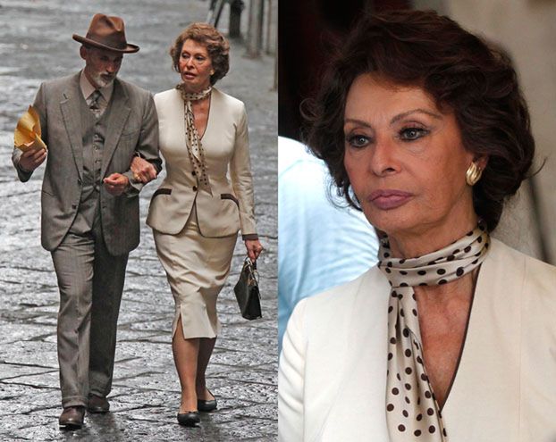 78-letnia Sophia Loren na planie filmowym! (ZDJĘCIA)